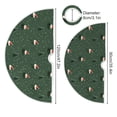thumbnail image 5 of Yayeee Christmas Tree Skirt 35 inches for Xmas Tree Holiday Party Decoration, Christmas Forest, 5 of 6
