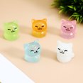 thumbnail image 3 of 20 Pcs Mini Figurines de Chats Miniatures en Résine Brillent dans le Noir Figurines de Maison de Poupée Accessoires de Paysage Micro, 3 of 9