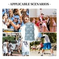 thumbnail image 6 of Naloa Turtle Basketball Jersey Reversible Men's Mesh Athletic Sports Shirts Training Practice S-4XL3X-Large, 6 of 6