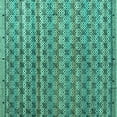 thumbnail image 1 of Ahgly Company Machine Washable Indoor Square Abstract Turquoise Blue Modern Area Rugs, 7' Square, 1 of 4