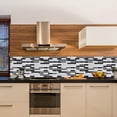 thumbnail image 3 of 20X 3D Pegatinas de Pared Ladrillo Papel Pintado Azulejo para Cocina BañO Protector Salpicaduras DecoracióN para el Hogar 28X23.5Cm, 3 of 5