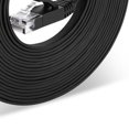 thumbnail image 3 of Cable de red Gigabit de 1000Mbps Cable de red Ethernet CAT6 de puerto RJ45 de 98 pies para enrutadores y computadoras, 3 of 7