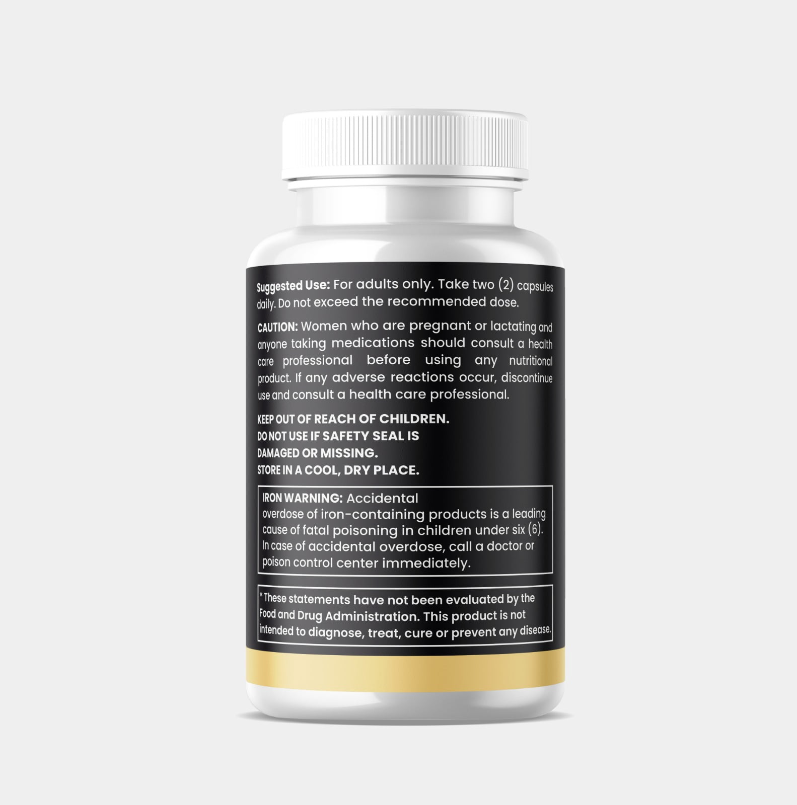 Root Revive Hair Growth Formula, 60 Capsules with Biotin, Vitamins and Herbal Blend - Made in the USA