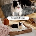 thumbnail image 3 of U By Bedsure ComfyFleece Self Warming Cat Bed, Small Self Heating Dog Crate Pad, Thermal Extra Warm Puppy Mat Indoor,Non-Slip & Washable, Not Electric, 24" x 18",White, 3 of 9