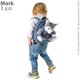 thumbnail image 3 of Peluche Backpack Naturally KIDS Wolf para niños de 3 a 10 años, 3 of 9