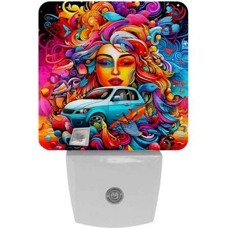 

Graffiti LED Square Night Lights - Stylish and Energy-Efficient Room Lighting!