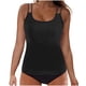 thumbnail image 2 of Traje de baño para mujer, moda para mujer, sin mangas, sólido, bikini, traje de baño push-up, acolchado, traje de baño, conjuntos de blusa, trajes de baño para mujer, 2 of 6