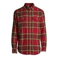thumbnail image 5 of George Men's Long Sleeve Flannel Shirt, 5 of 6