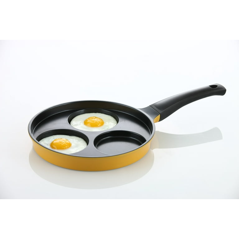 Flamekiss 3 Cup Non Stick Ceramic Egg Pan by Amore Kitchenware 
