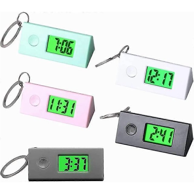 Keychain Pocket Watch,multifunctional Carabiner Watch,personalized Nurse Watch,portable Digital Watch Keychain Backpack Keyring Watch For Kids Childre
