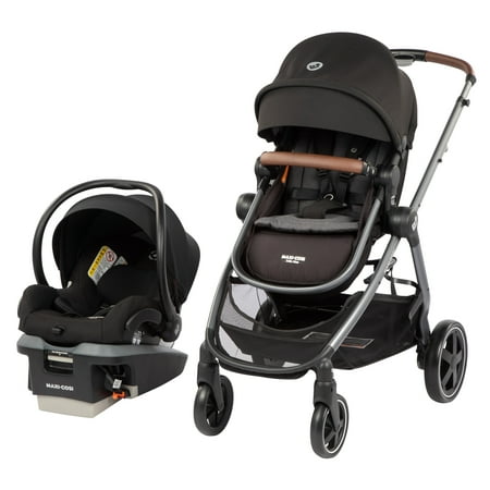 Maxi-Cosi Zelia² Max 5-in-1 Modular Travel System, Essential Black