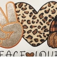 thumbnail image 5 of Mina Victory Holiday Pillows Peace Love Fall Multicolor 14" x 20" Area Rug, (14x20), 5 of 5