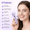 thumbnail image 5 of Eyelash Curler, Portable Rechargeable Heated Lash Curler with Boost Heating, 2-Level Adjustable Temp & 10S Heat 3S Style 24H, 5 of 6