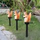 thumbnail image 5 of Garden Pile Solar Lights Outdoor Decorative Solar Figurines Lights, Cute Squirrel Holding, 5 of 5