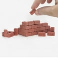 thumbnail image 6 of LKWLPD 24Pcs Mini Cement Cinder Bricks - DIY Tiny Red Brick Building Set for Model Crafters, Miniature Wall Construction Kit for Creative Architecture Projects, 6 of 7