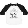 thumbnail image 3 of Inktastic Together, We Fight Lung Cancer Awareness Boys or Girls Toddler T-Shirt, 3 of 5