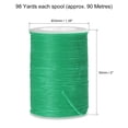 thumbnail image 2 of Uxcell 98 Yards 150D/0.8mm Leather Sewing Thread Polyester Waxed Cord, Medium Sea Green, 2 of 5