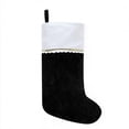 thumbnail image 6 of Christmas Stockings, Classic Holiday Xmas Stocking with Hanging Loop, Gift Bag for Fireplace Mantel, Tree and Family Holiday Decor, 6 of 7