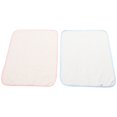 thumbnail image 3 of Waterproof Breathable Baby Changing Pad for Home Use 2Pcs Cotton Nursery Cushion, 3 of 4