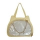 thumbnail image 1 of Bolso Ita de piel sintética, pequeño, moderno, estilo Y2K, informal, con correa de hombro ajustable y diseño de gato. Amarillo, 1 of 9