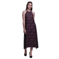 thumbnail image 1 of Bimba Robe de Plage Teinture sur Nœuds pour Femmes, Imprimée, Dos Nu, Longue, à Col Licou, Rayondress-Petit, 1 of 6
