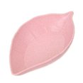 thumbnail image 5 of Plato pequeño versátil en forma de hoja, color refrescante, seguro, duradero, para cocina casera, color rosa, 5 of 5