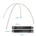 thumbnail image 1 of qifei 2PCS Fiberglass Camping Tent Pole Bars Outdoor Support Rods Awning Frames Kit, 1 of 10