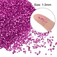 thumbnail image 2 of 50g Crushed Glass Chips 1-3mm, Bright Purple, 2 of 5