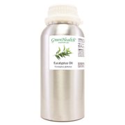 GreenHealth Eucalyptus Essential Oil – 16 fl oz (473 ml) – 100% Pure & Natural – Aromatherapy Oil in Aluminum Bottle – for Diffuser, Cleaning, Room Spray, and Home Fragrance