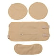 thumbnail image 1 of Castor Oil Pack Wrap, Adjust Length Elastic Strap Zipper Pocket 4pcs Castor Oil Packs Set  for Waist, 1 of 8