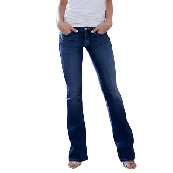 JHLZHS Corduroy Pants Women Petite Short Midrise Women'S Mid Waist Wash Bell Bottoms Stretch Denim Loose Jeans Sweatpants Women Wide Legged Scrub Pants for Women Flare Leg Petite