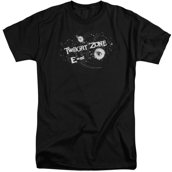 Twilight Zone Another Dimension Adult Tall T-Shirt Black