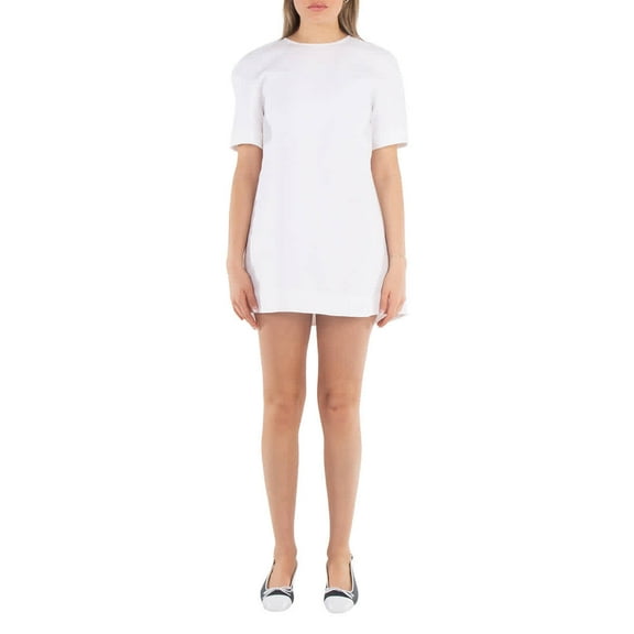 Marni Short-Sleeved Oversize T-Shirt Mini Dress, Brand Size 40 ( US Size 8 )