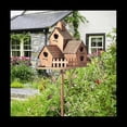 thumbnail image 3 of Garden Bird House with Pole Metal Bird Feeders Garden Stakes Bird Houses for Courtyard Backyard Patio Outdoor Style E, 3 of 3