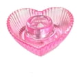 thumbnail image 2 of Glass Candlestick Holder for Wax or LED Candles, Crystal Decorative Candle Stand Centerpiece for Dining Room or Living Room Table, Modern Glass Candle Holder for Home Decor, Bookshelf or Kitchen, 2 of 8