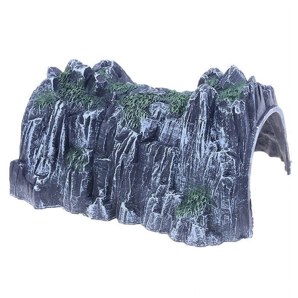 Plastic 1 87 Scale Model Toy Train Railway Cave Tunnels Sand table Model toy