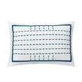 thumbnail image 6 of Chic Home Asya 4-Piece Reversible Geometric Duvet Cover Set, King, Blue, 6 of 6