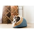 thumbnail image 3 of Precision Pet SnooZZy Rustic Elegance Hide Seek Bed Brown, 3 of 5