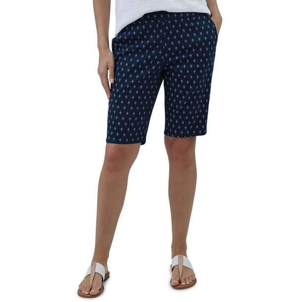 Chaps Women's Pull On Bermuda Shorts