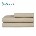 thumbnail image 5 of WelHome 100% Cotton Twin Sheets Set, 3 Piece Sand Bed Sheets Set with HeiQ Fresh, Percale Weave, Hotel Luxury, Ultra Soft Sheets Set with Pillowcases, 5 of 7