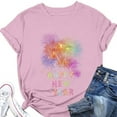 thumbnail image 4 of felwors Happy New Year Shirt for Women 2026 New Years Eve T-Shirt Countdown Fireworks Holiday Party Tops(Pink, XL), 4 of 8