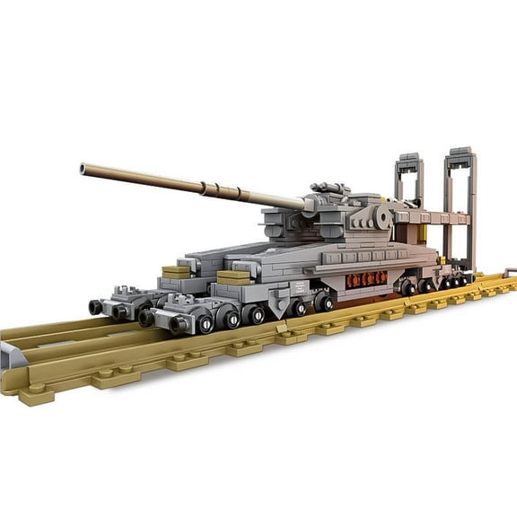 Remocguys World War II Max Tank Destroyer Building Sets Compatible with Lego Dora Military Classic Amry Model for Adults 14  628PCS