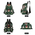 thumbnail image 4 of FORMRS Mini Backpack Purse for Women Travel Daypack Casual Shoulder Bag, Christmas Santa Hats, 4 of 7