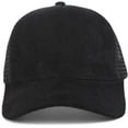 thumbnail image 2 of Suede Mesh Back Baseball Cap for Men Women Trendy 6-Panel Baseball Hats Sports Hat Sun Hat for Outdoor, 2 of 7