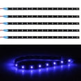 thumbnail image 1 of Waterproof LED Light Strips for Car Motorcycle Underbody Decor (6 Pcs)-blue-, 1 of 7