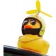 thumbnail image 3 of Rubber Duck, Cute, Yellow Windbreaking Duck With Propeller Helmet, Car Ornaments, Car Dashboard Decorations For Adults, Kids, 3 of 4