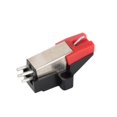 thumbnail image 3 of Moving Magnet Turntable Cartridge Universal Magnetic Turntable Cartridge Stylus for 33 1/3RPM 45RPM 78RPM Records Black and Red, 3 of 6
