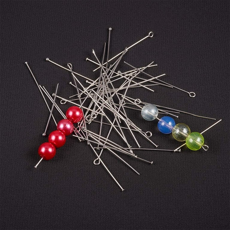 560 PCS Gold Silver Color Stainless Steel Flat/Ball Head Pins