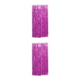 thumbnail image 1 of Guardoinrt Foil Curtain Safe Ingredients Exquisite Craft DIY Decorative Wide Application Multiple Colors Foil Fringe Curtain Pink 3*1m 2Set, 1 of 5