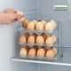 thumbnail image 5 of Titular De Huevo Soporte plegable para huevos de 3 capas, 24 rejillas, estante de almacenamiento para huevos, dispositivo para ahorrar espacio (transparente) Tmvgtek Libre de BPA, 5 of 6